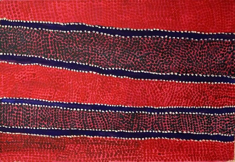 Yankunga CountryOriginal Aboriginal ArtTommy MayBoomerang Art
