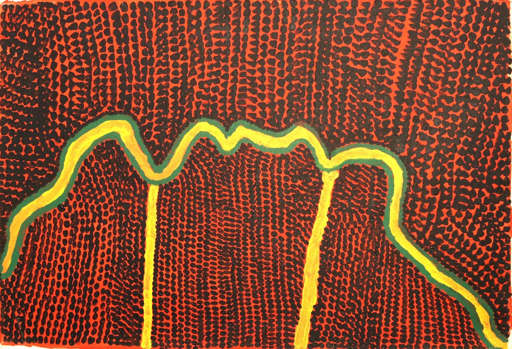 YunganjaOriginal Aboriginal ArtTommy MayBoomerang Art