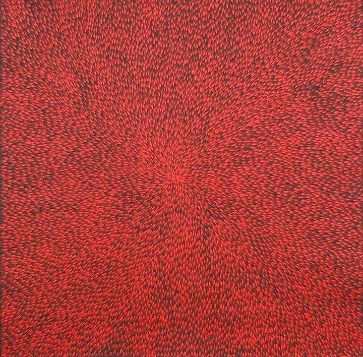 Bush Medicine LeavesOriginal Aboriginal ArtAbie Loy KemarreBoomerang Art