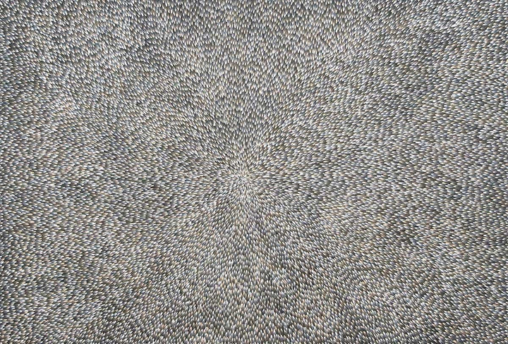 Bush Medicine LeavesOriginal Aboriginal ArtAbie Loy KemarreBoomerang Art