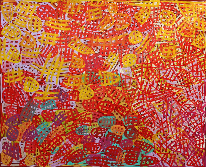 Awelye - Women's CeremonyOriginal Aboriginal ArtEmily PwerleBoomerang Art