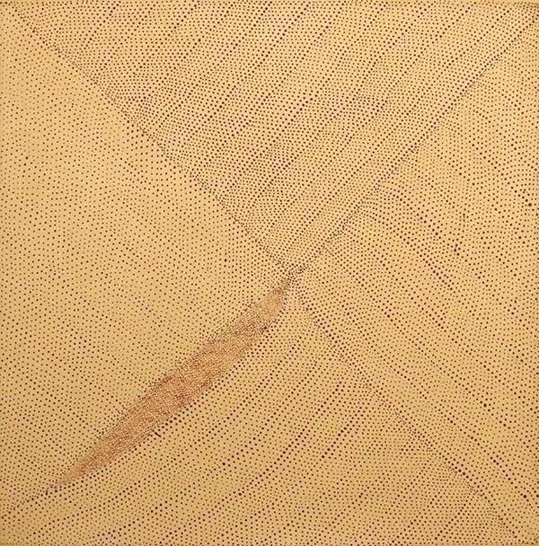 Mountain Devil Lizard DreamingOriginal Aboriginal ArtKathleen Petyarre (c.1938 to 2018)Boomerang Art