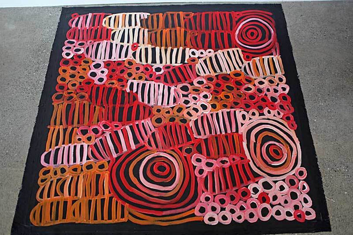 AwelyeOriginal Aboriginal ArtMinnie Pwerle (1910-2006)Boomerang Art
