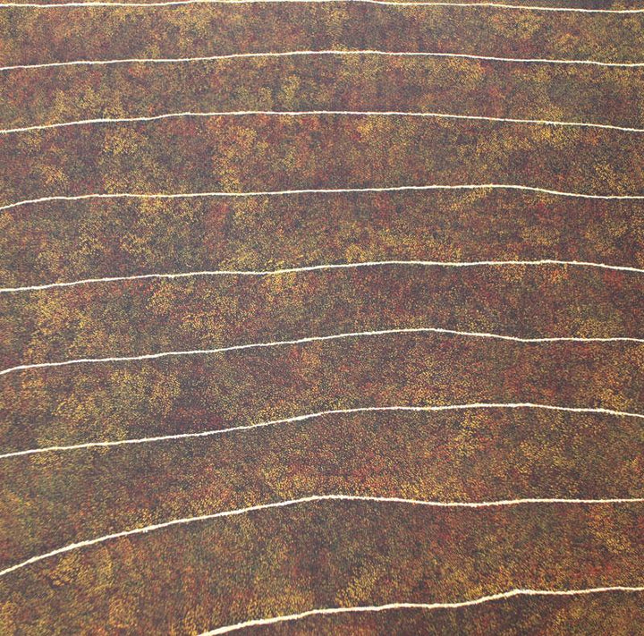 Bush Seed DreamingOriginal Aboriginal ArtKathleen Petyarre (c.1938 to 2018)Boomerang Art