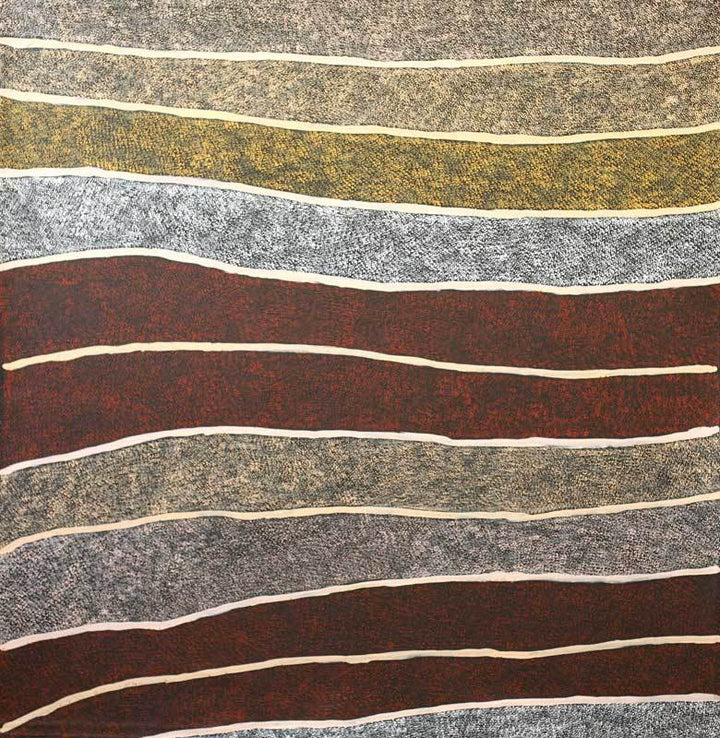 Bush Seed DreamingOriginal Aboriginal ArtKathleen Petyarre (c.1938 to 2018)Boomerang Art