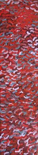 Awelye - Women's CeremonyOriginal Aboriginal PaintingGalya PwerleBoomerang Art