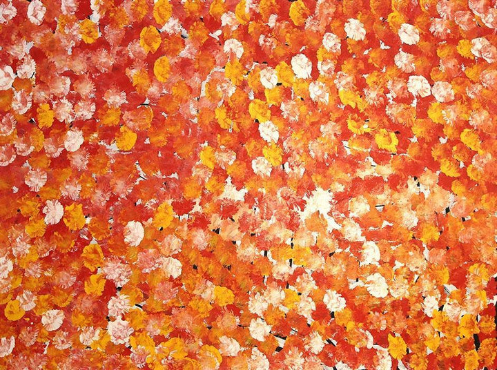 AwelyeAwelye - Women's CeremonyOriginal Aboriginal PaintingGalya PwerleBoomerang Art