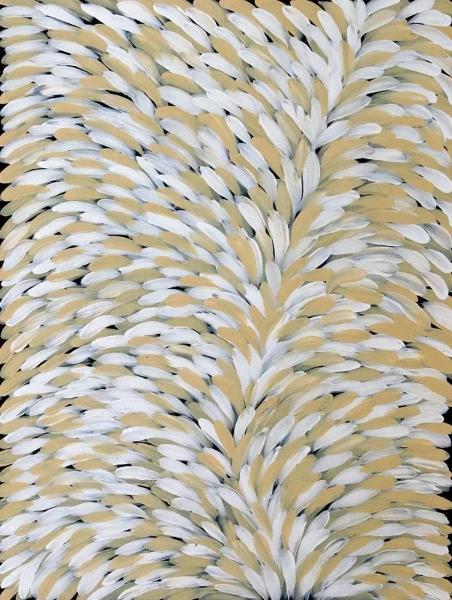 Bush Medicine LeavesOriginal Aboriginal ArtGloria Tamerre PetyarreBoomerang Art