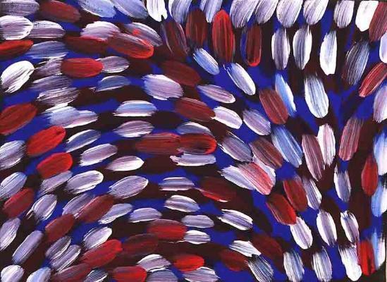Bush Medicine DreamingOriginal Aboriginal ArtGloria PetyarreBoomerang Art