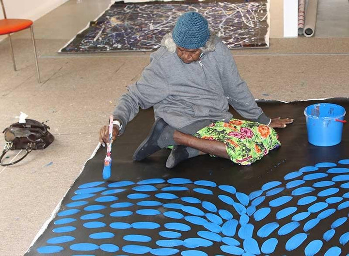 Bush Medicine DreamingOriginal Aboriginal ArtGloria Tamerre PetyarreBoomerang Art