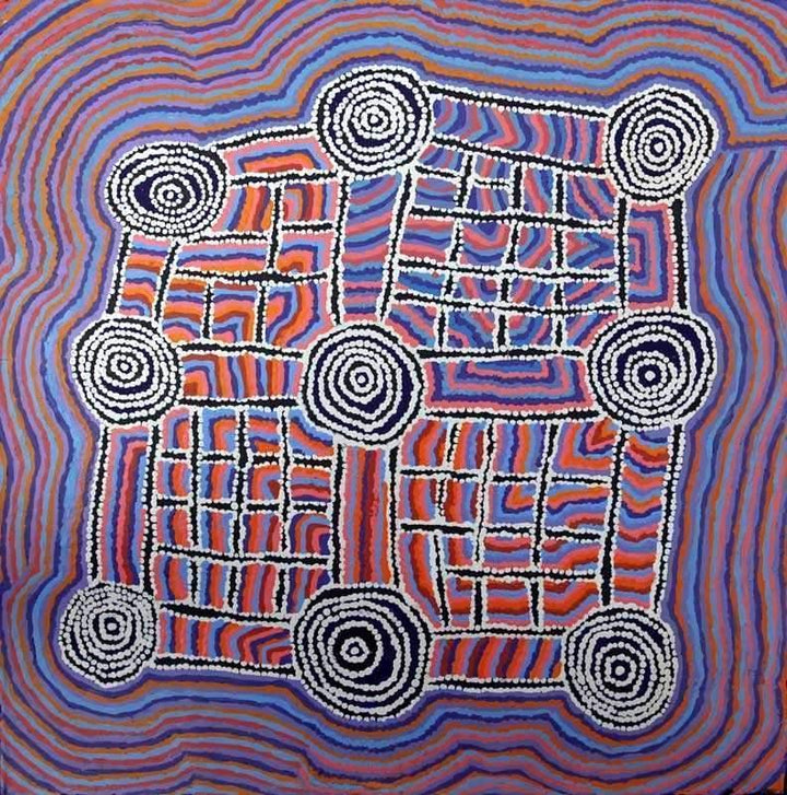 Mina MinaOriginal Aboriginal ArtJeanie LewisBoomerang Art