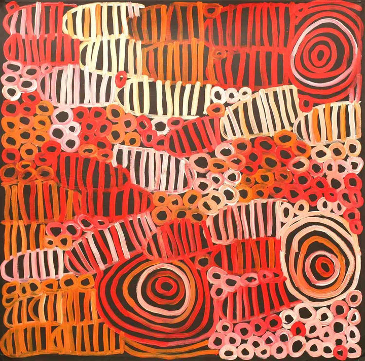 AwelyeOriginal Aboriginal ArtMinnie Pwerle (1910-2006)Boomerang Art