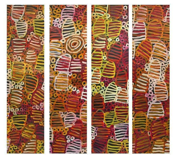 AwelyeOriginal Aboriginal PaintingMinnie Pwerle (1910-2006)Boomerang Art