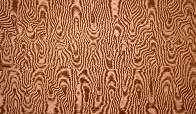 Sand HillsOriginal Aboriginal ArtNarpula Scobie NapurrulaBoomerang Art