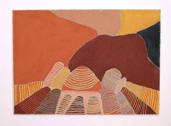 UntitledOriginal Aboriginal ArtPatrick Mung MungBoomerang Art