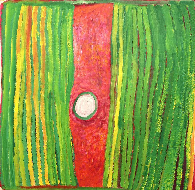 Japinika WaterholeOriginal Aboriginal ArtRosie Tarku KingBoomerang Art