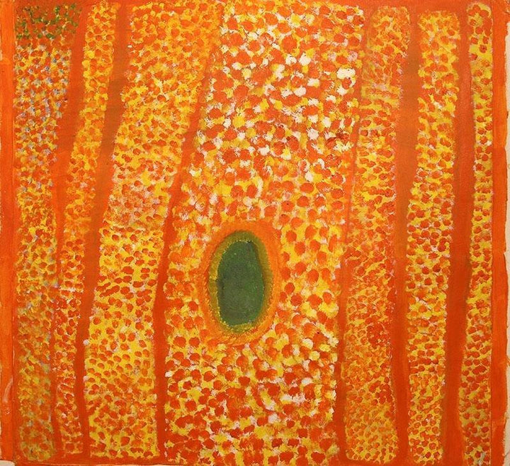 This is My CountryOriginal Aboriginal ArtRosie Tarku KingBoomerang Art