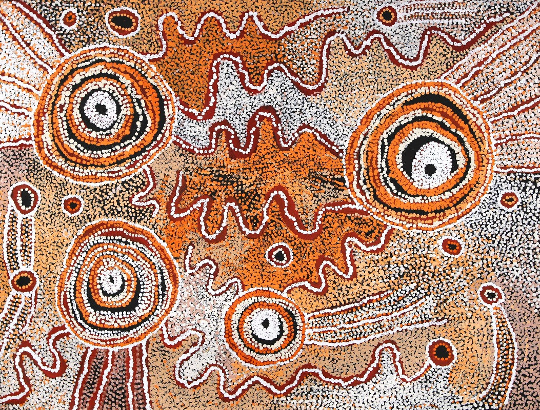 Aboriginal Art by Julie Yatjitja