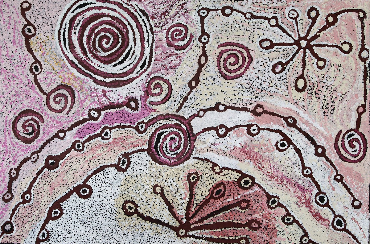 Aboriginal painting by Yaritji Heffernan