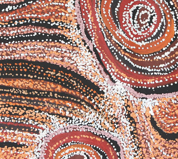 Jennifer Ingkatji Aboriginal painting