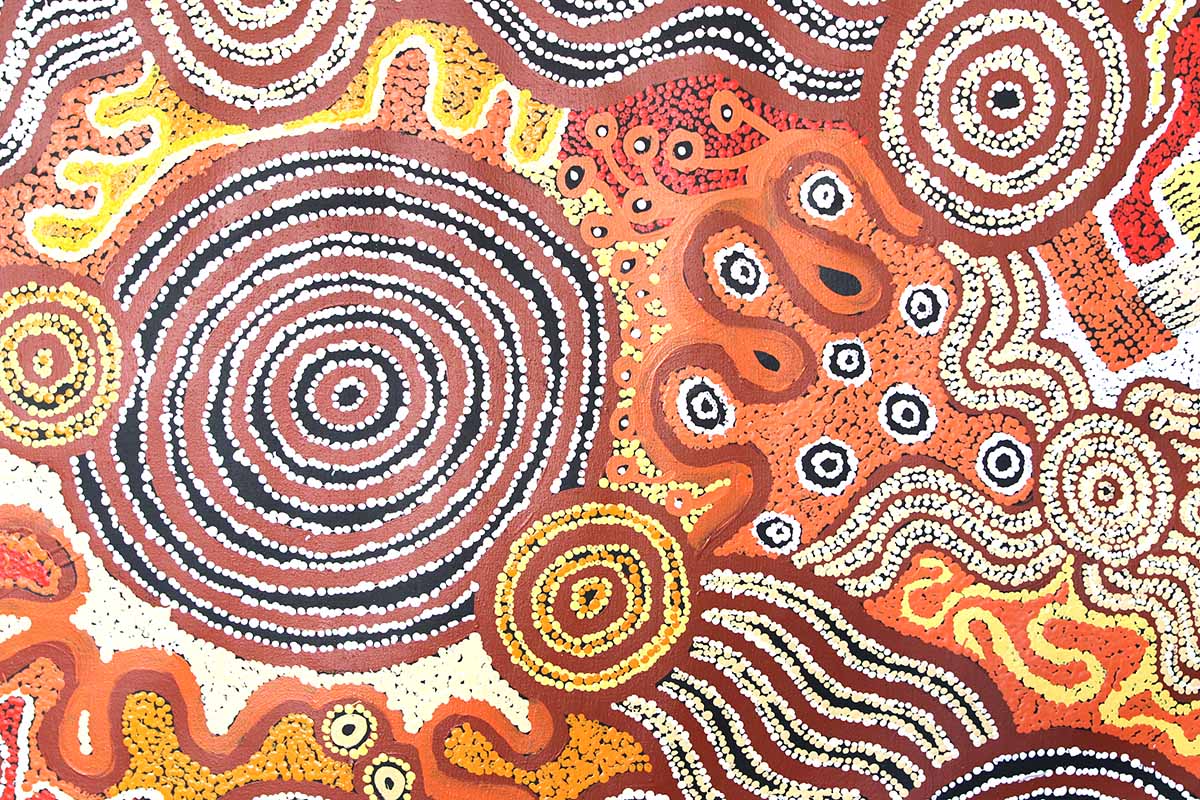 Australian Aboriginal Art by Daisybell Kulyuru