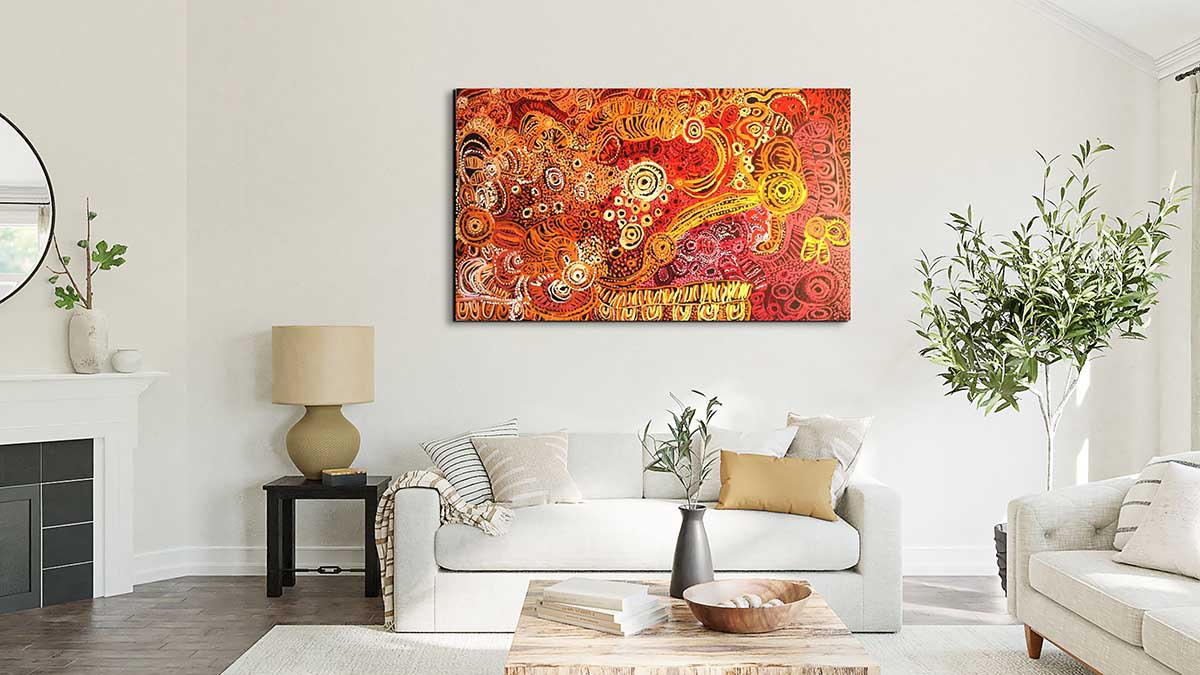 Rhoda Tjitayi Aboriginal Art
