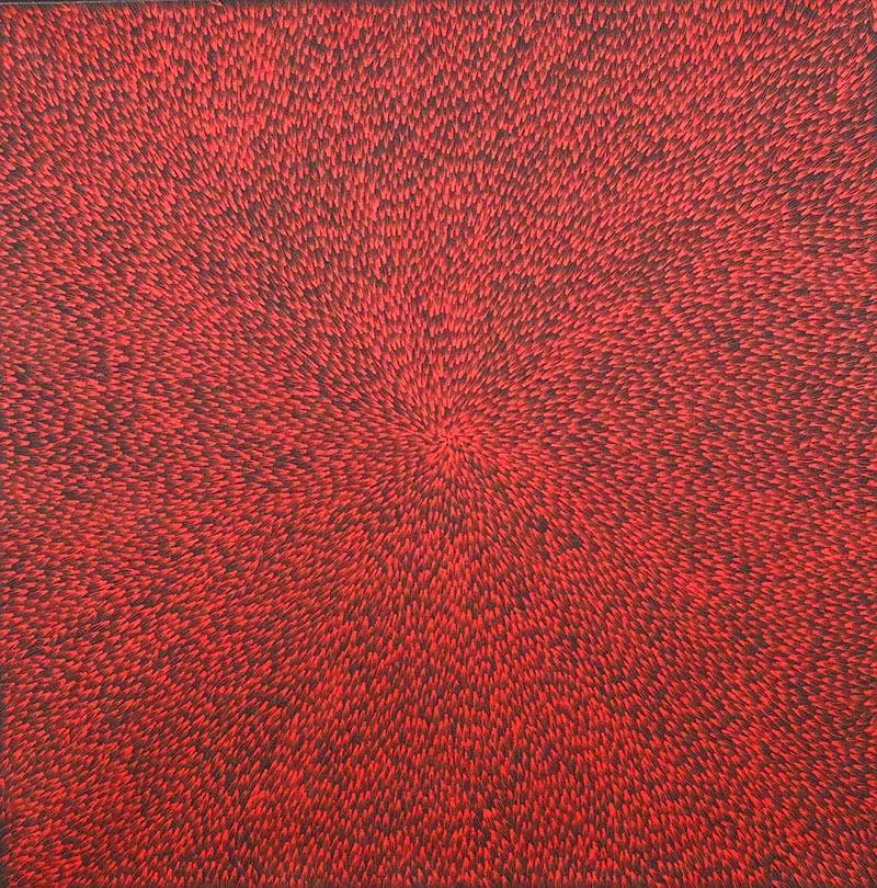 Original Aboriginal painting by Abie Loy Kemarre