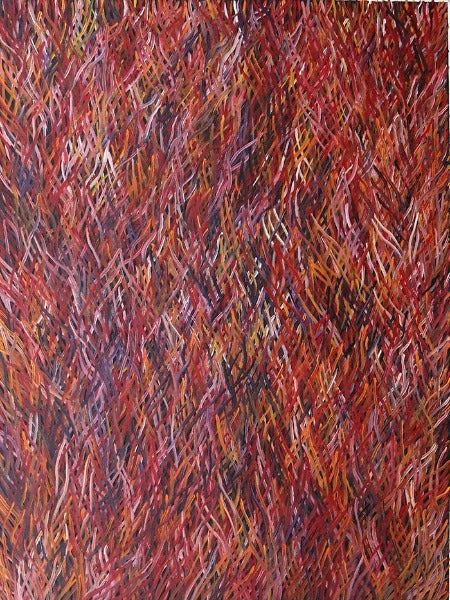 Grass Seed DreamingOriginal Aboriginal ArtBarbara WeirBoomerang Art