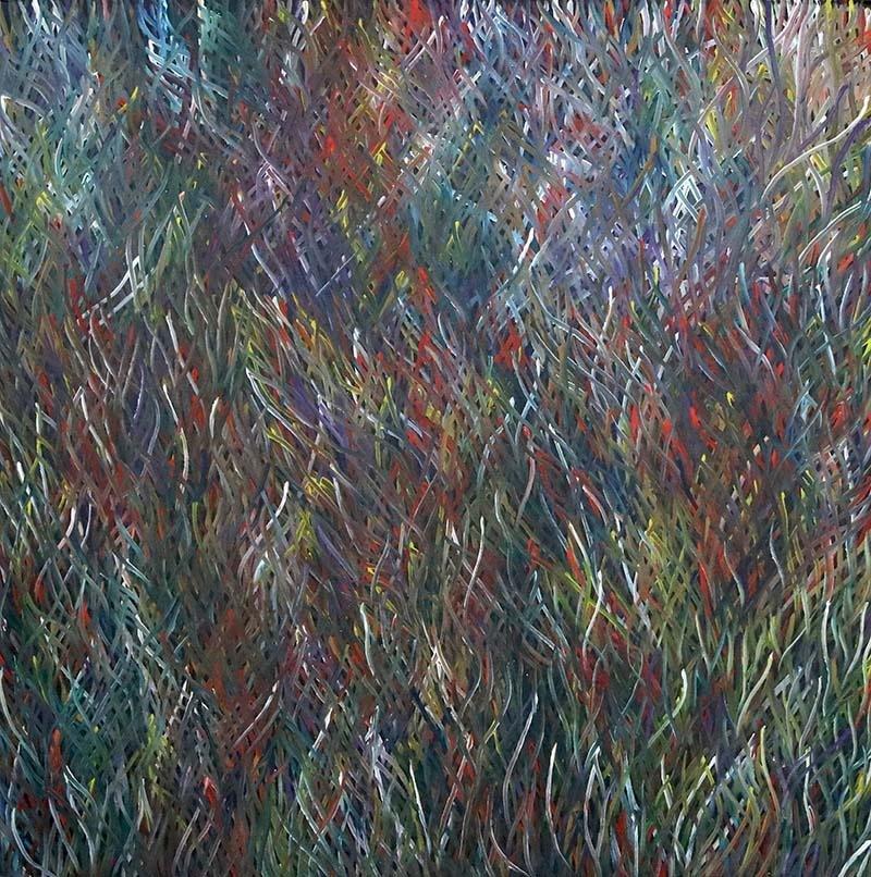 Grass Seed DreamingOriginal Aboriginal ArtBarbara WeirBoomerang Art