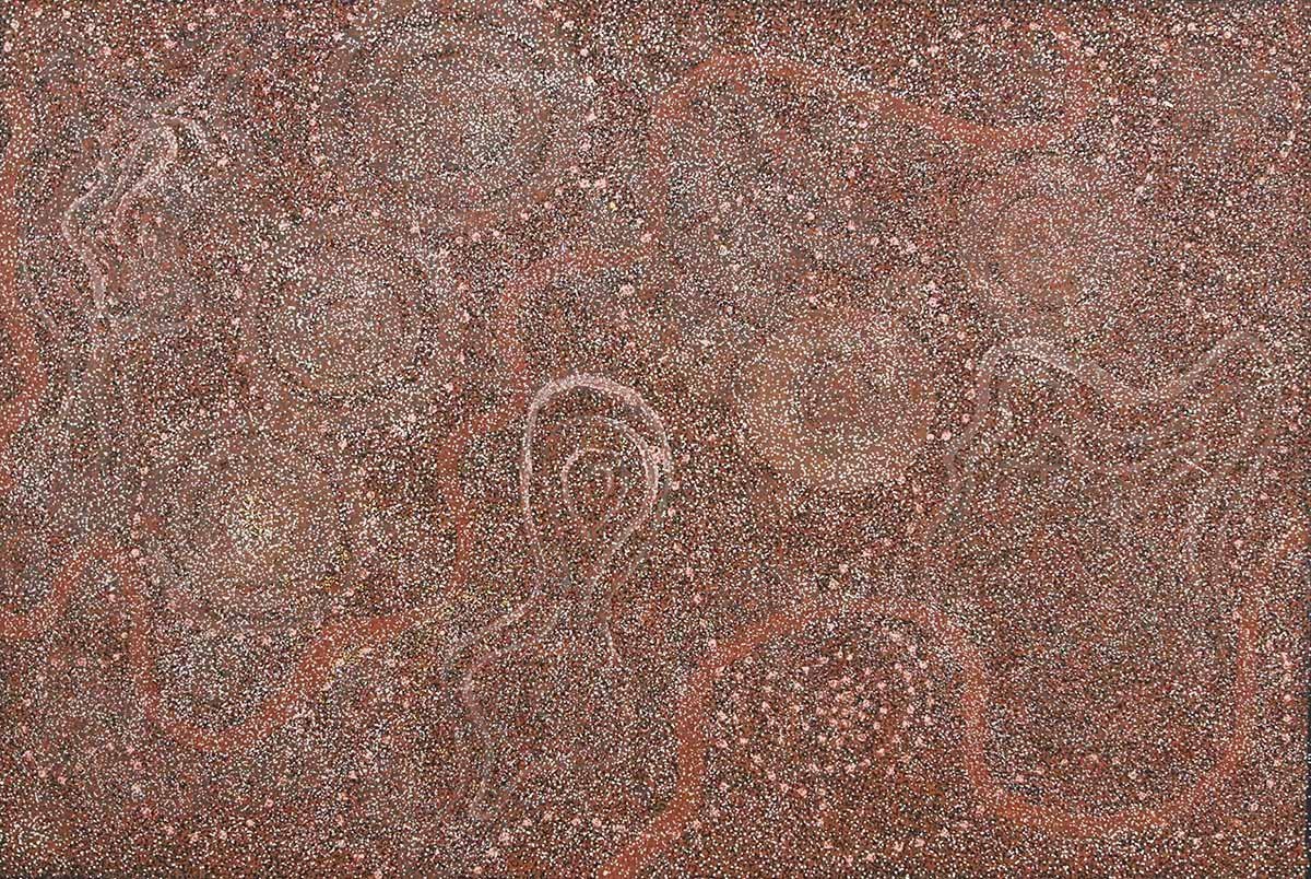 Mother CountryOriginal Aboriginal ArtBarbara WeirBoomerang Art