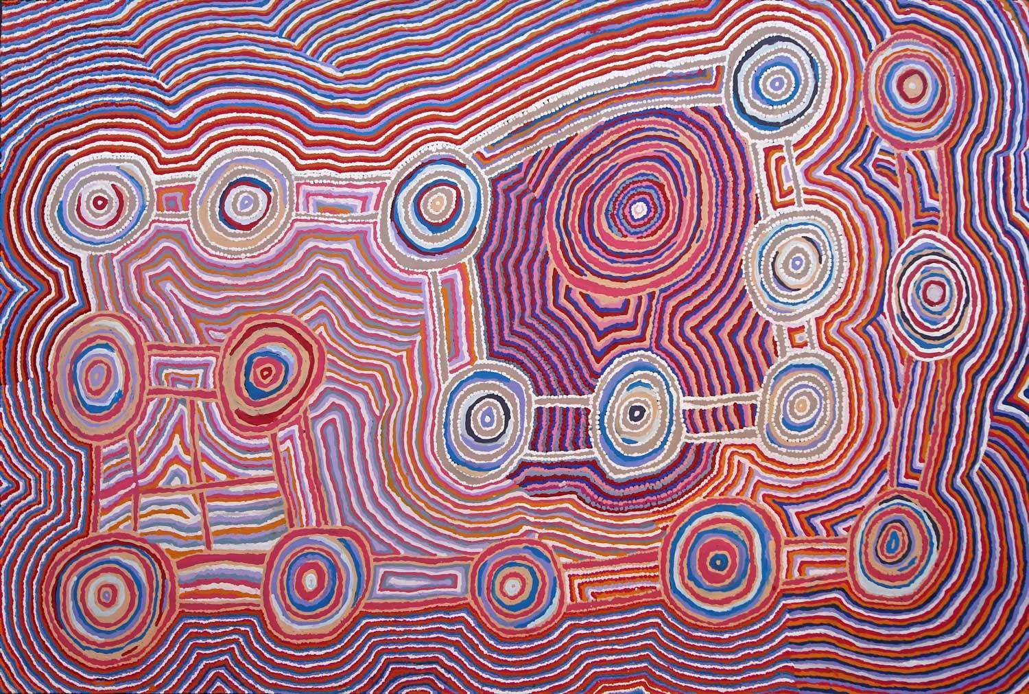 Mina MinaOriginal Aboriginal ArtJeanie LewisBoomerang Art
