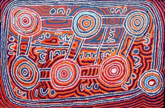 Mina MinaOriginal Aboriginal ArtJeanie LewisBoomerang Art