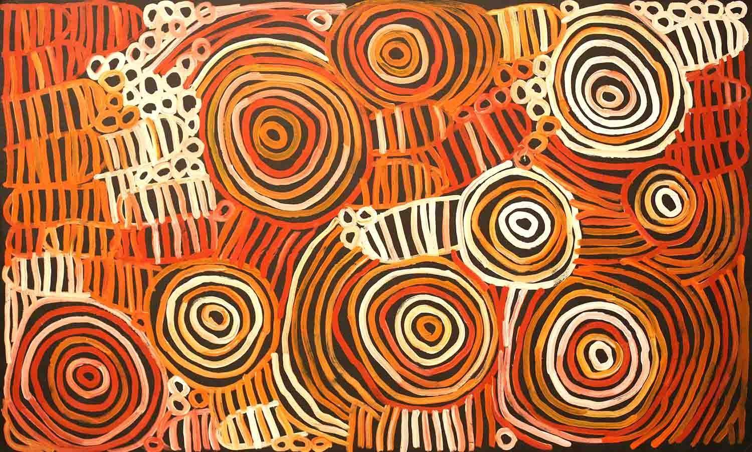 Aboriginal Art by Minnie Pwerle