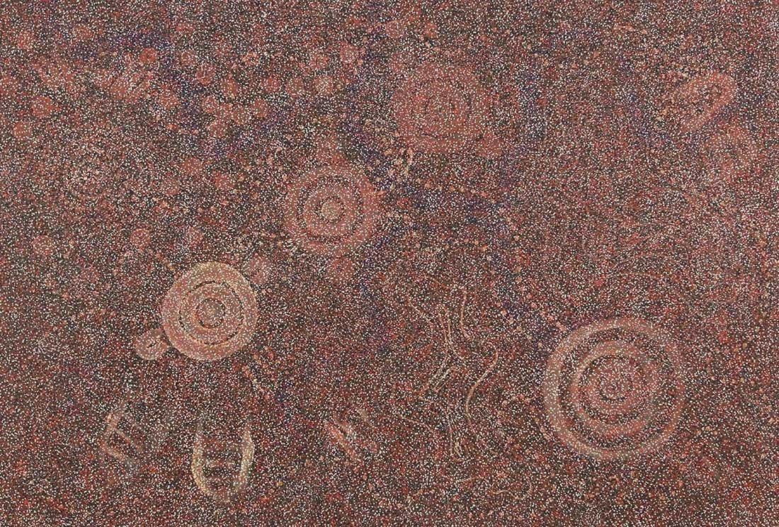 Mother CountryOriginal Aboriginal ArtBarbara WeirBoomerang Art